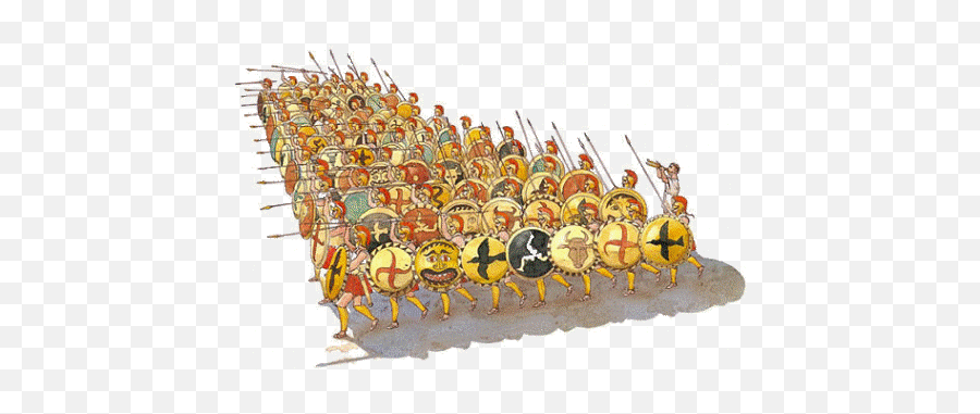 Could A Spartan Phalanx Stop A Charge From Mounted Knights - Falange Oplitica Emoji,Cow Emoticon Chivalry Medieval Warfare