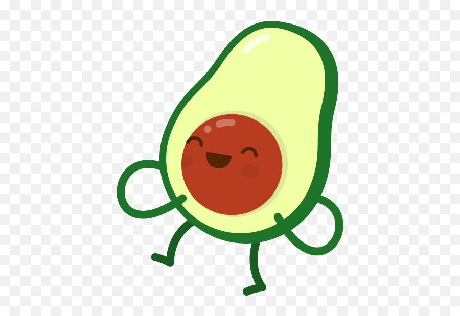 Avocado Life By Everystudio Emoji,Avocado Emoji