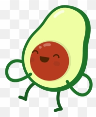 Avocado Life By Everystudio Emoji,Avocado Emoji
