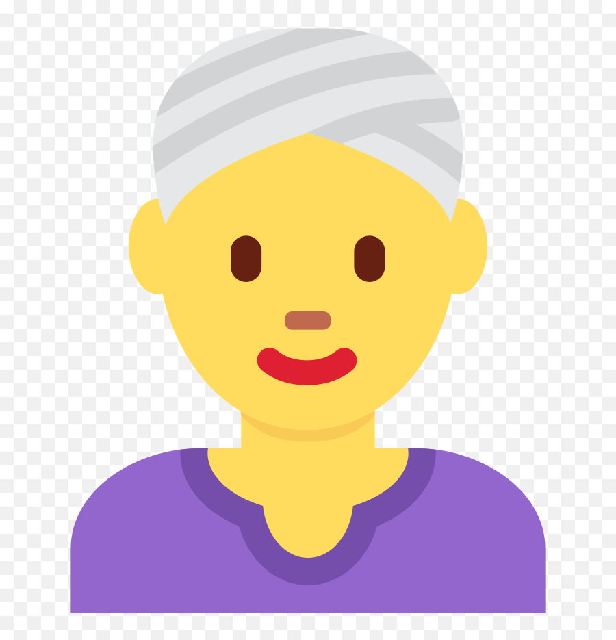 Woman Wearing Turban Emoji Meaning - For Adult,Man With Turban Emoji