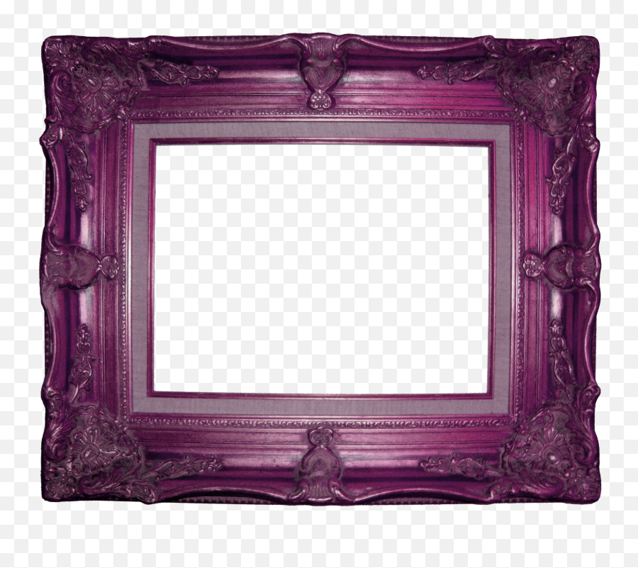 Free Digital Antique Photo Frames - Decorative Emoji,Purple Emoji Slippers