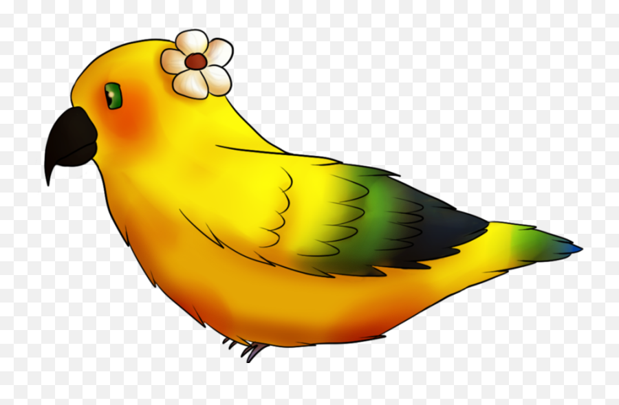 Mq Yellow Bird Birds Flying Fly Sticker - Pet Birds Emoji,Yellow Bird Emoji