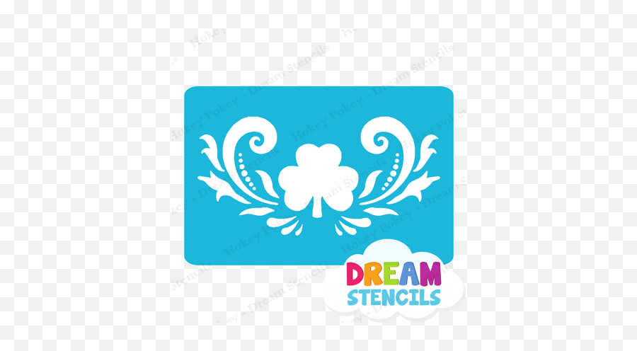 Hokey Pokey Dream Stencils New Products - Stencil Emoji,Shamrock Emoticons For Facebook