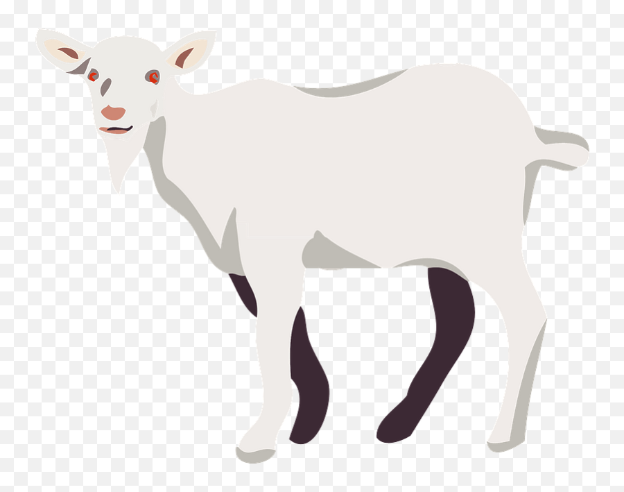 Goat Clipart - Animal Figure Emoji,Goat Emoji Hat