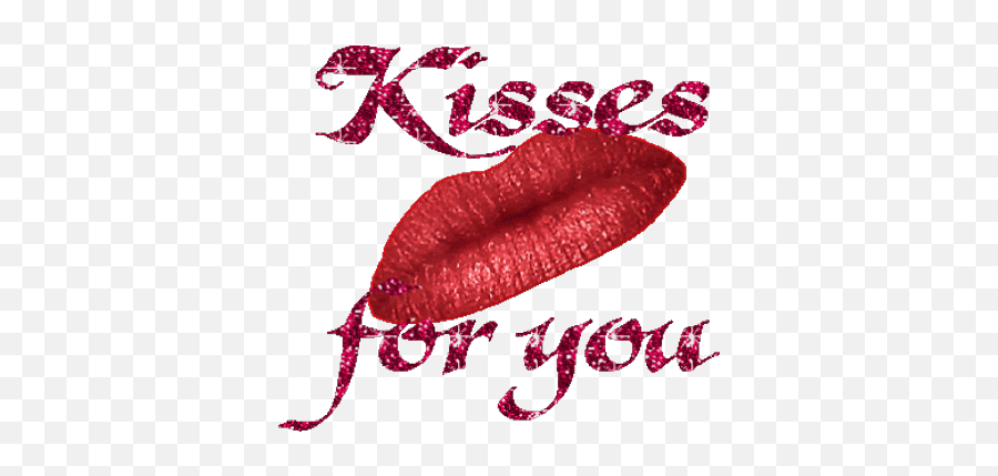 Kisses For You Animated With Glitter Effects Kiss - Kiss For You Emoji,Blowing Kisses Emoji