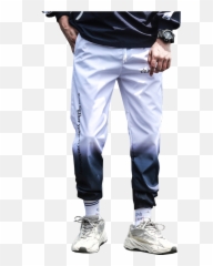 Trendy Blue Gradient Harem Pants Men - Sweatpants Emoji,Aliexpress Emoji Joggers