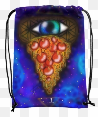 Drawstring Bags - Trippy Emoji,Emoji Drawstring Bags