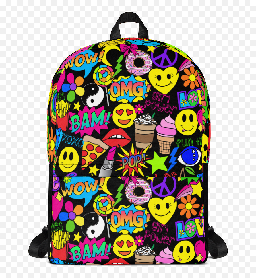 Fun Times Backpack - Steve Harvey Backpack Emoji,Where Can I Get A Emoji Backpack