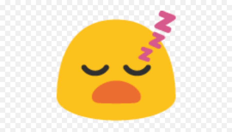 Sleepy Emoji Png - Android Sleeping Emoji,Sleepy Emoticons Png