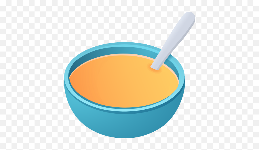With - Soup Spoon Emoji,Bowl Emoji