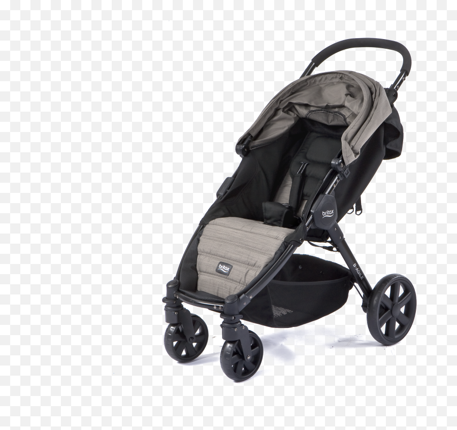 Britax B - Britax Stroller Emoji,Babyhome Emotion Stroller Black