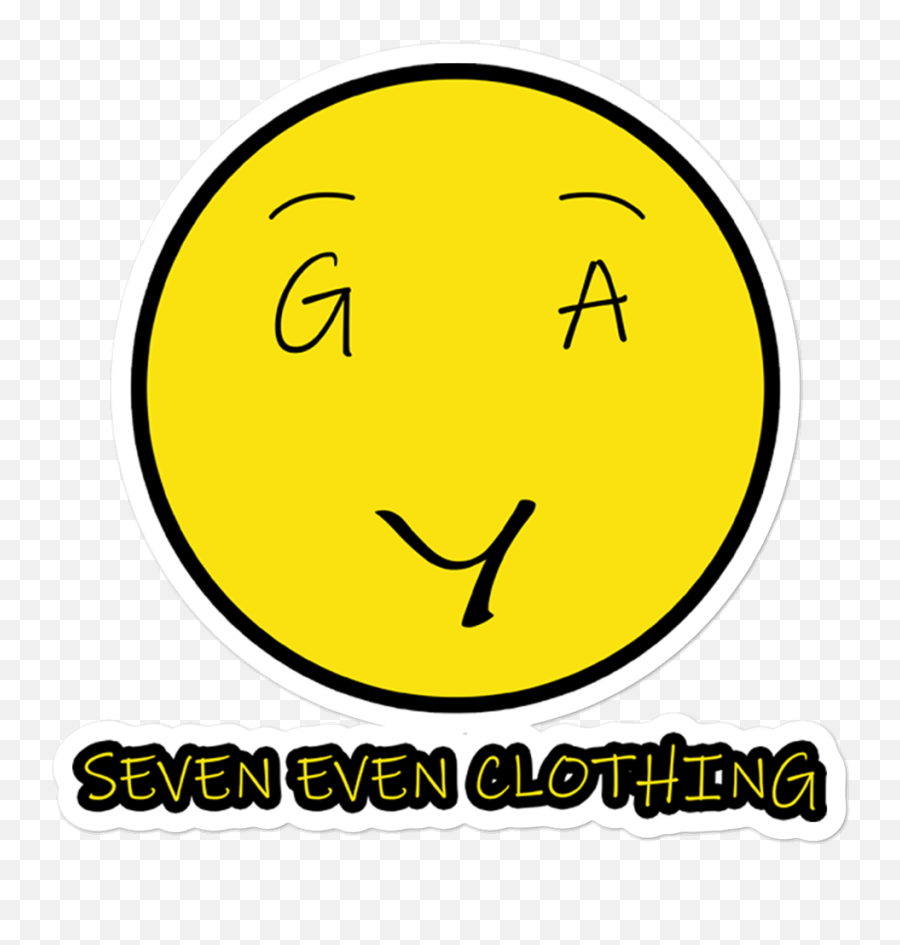 Gay Pride Smile Sticker - Happy Emoji,:.) Emoticon Meaning