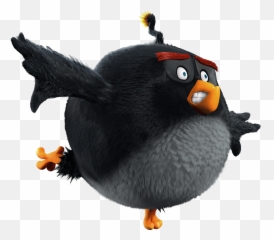 Super Slingshot - Angry Birds World Bomb From Angry Birds Transparent Emoji,Trampoline Art And Emotions