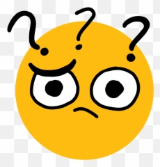 Insanity Starter Pack - Dot Emoji,Emoticon For Huh
