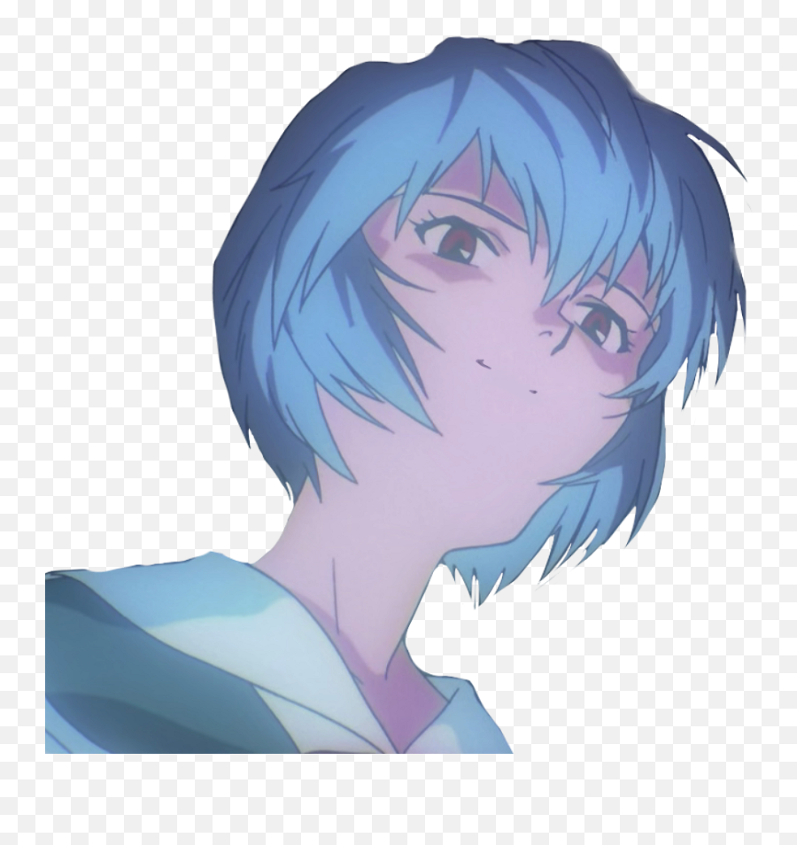 Hot Page Is A Bunch Of Rei Posts - Smug Rei Ayanami Face Emoji,Rei Ayanami Emotions