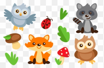 Animated Cartoon Funny Animal Animation - Cute Animals Png Cute Animal Vector Png Emoji,Cartoon Xxx Tits Emojis Png