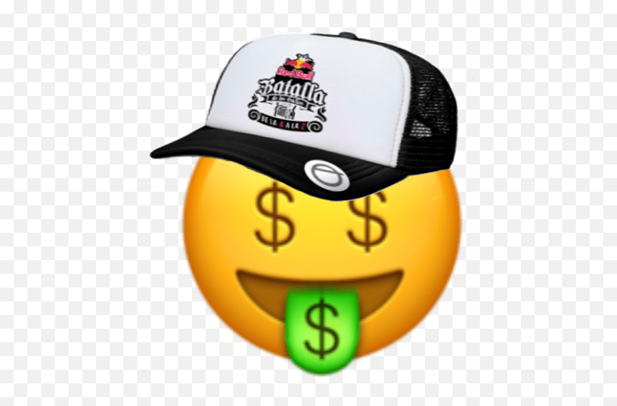 Emojis De Freestylehdp - Money Mouth Face Emoji Png,Transparent Baseball Cap Emoji