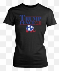Trump Pence U002720 - Womens Shirt U2013 Tennessee Republican Party Funny Senior Shirts 2019 Emoji,Republican Emoticon