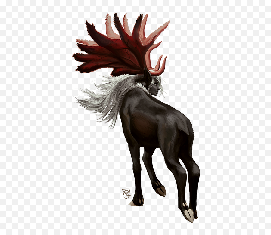 Illrose Ancient Wings Unfolding The Endless Forest - Fictional Character Emoji,Horse Emotions Chart