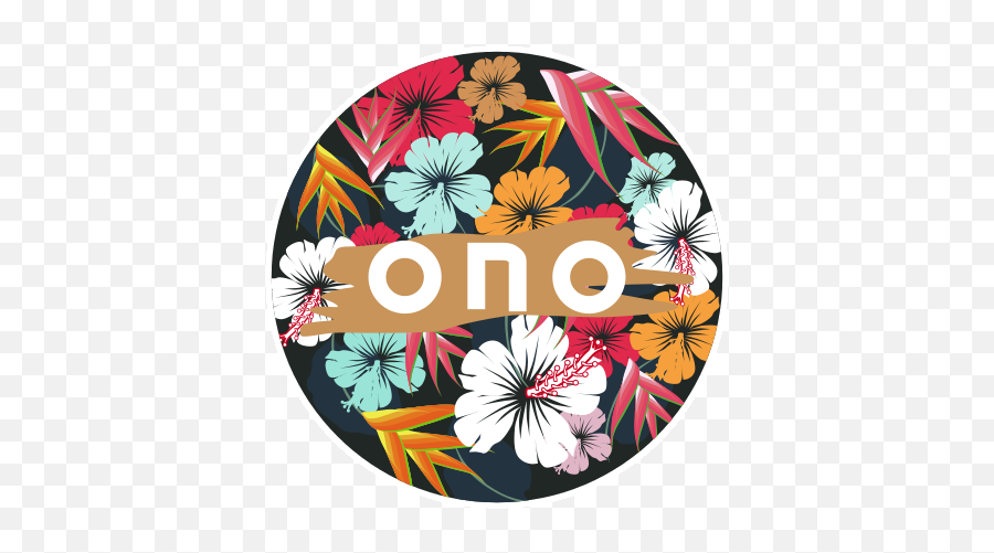 Ono Hawaii Style Stickers U2014 Steemit - Floral Emoji,Hawaiian Flower Emoticon