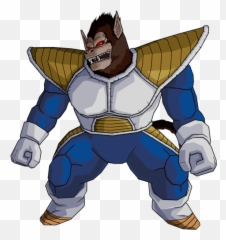 Dragon Ball Z Tarble The Great Ape Psd Official Psds - Great Apes On Dragon Ball Z Emoji,Ape Emoji Code