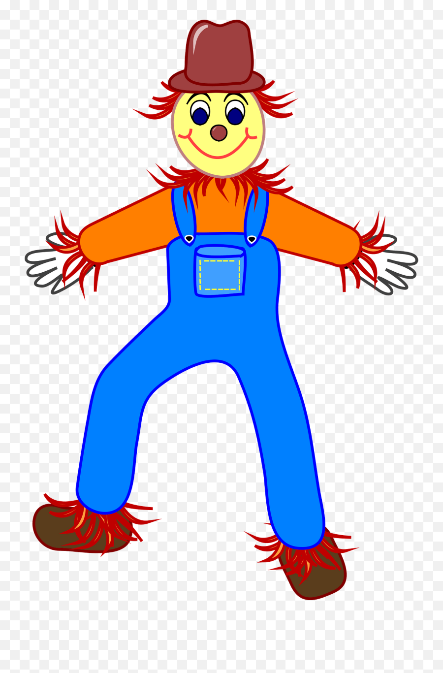 Scarecrow Man Free Image Download - Dingle Dangle Scarecrow Clipart Emoji,Does Scarecrow Have Any Emotions