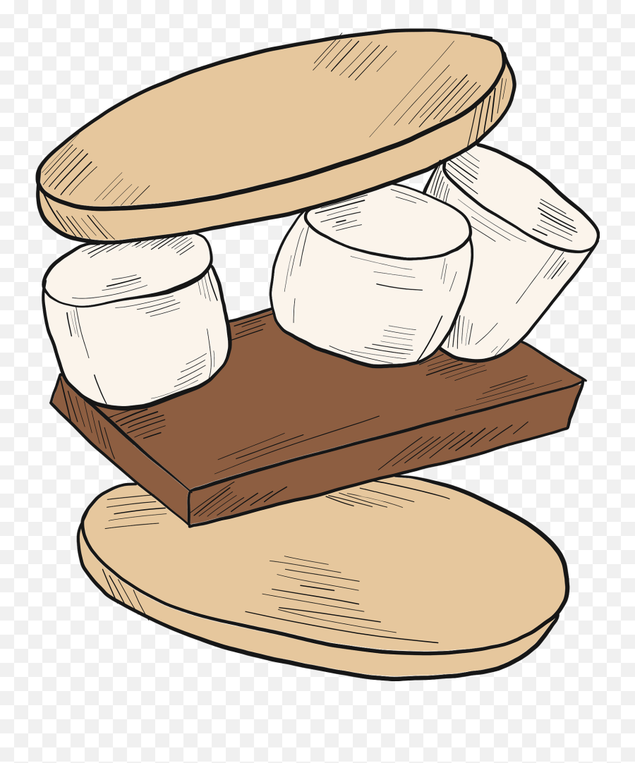 Smore Clipart - Food Storage Containers Emoji,Smores Emoji