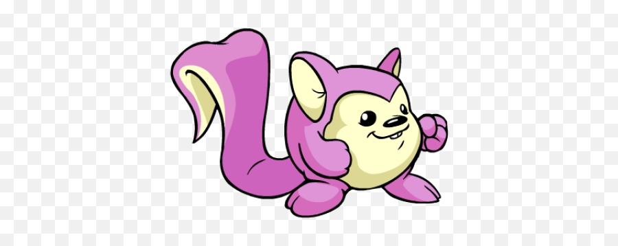 Pink Meerca - Neopets Meerca Emoji,Emotion With Pink