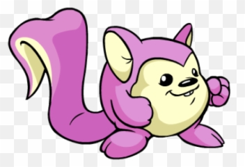 Pink Meerca - Neopets Meerca Emoji,Emotion With Pink