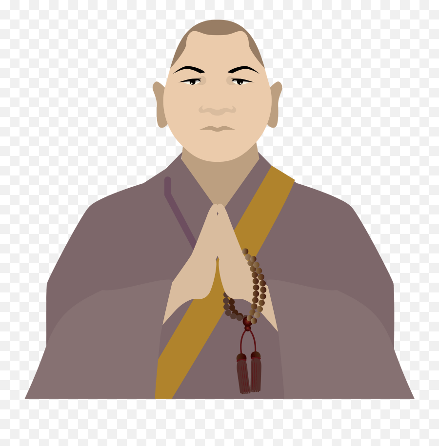 Buddhism Monk Clipart Emoji,Zen Master Emoji