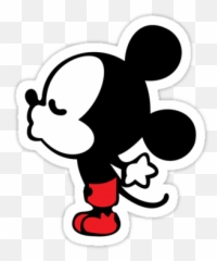 Omg Ohmygosh Stiker Kawaii Sticker - Mickey Mouse Stickers Png Emoji,Oh My Gosh Emoji
