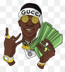 Soulja Boy Money Sticker By Nirmarx For - Animation Boy With Money Emoji,Soulja Boy Emoji