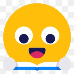 Book Emoji Reading Icon - Reading Emoji,Reading Emoji