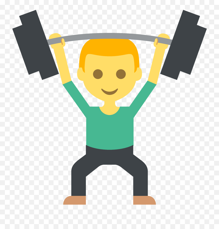 Person Lifting Weights Medium - Light Skin Tone Emoji,Hammer Emoji
