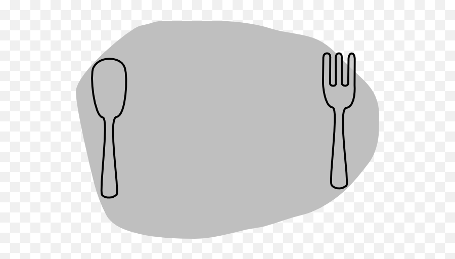 Fork Clipart - Clip Art Library Emoji,Plate And Utencils Emoji