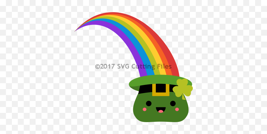 St Patricku0027s Day - Free Rainbow Svg Cut Files Emoji,St Patrick's Day Emoji