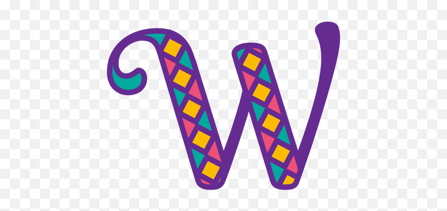 Letter W Mardi Gras - Letra A Mardi Gras Emoji,Mardi Gras Emoji