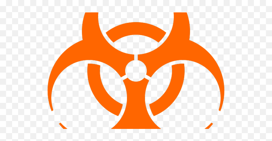 Biohazard Clipart Nuclear Sign Biohazard Symbol Png - Clip Biohazard Label Emoji,Toxic Symbol Emoji