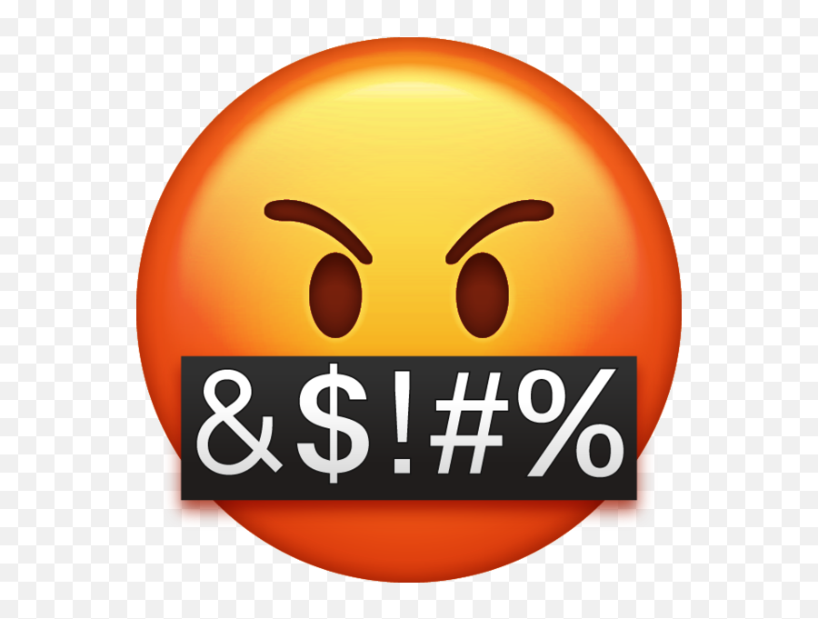 Download Emoji Swearing Png Image With - Cursing Emoji Png,16 Emoji
