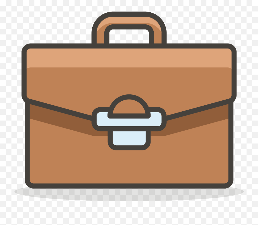 Briefcase Emoji Clipart - Briefcase Emoji Transparent,Briefcase Emoji