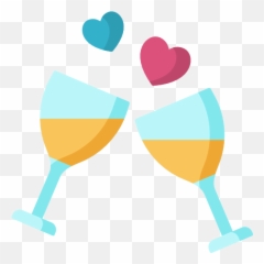 Cheers - Free Food Icons Wine Glass Emoji,Wine Glass Emoticon For Facebook