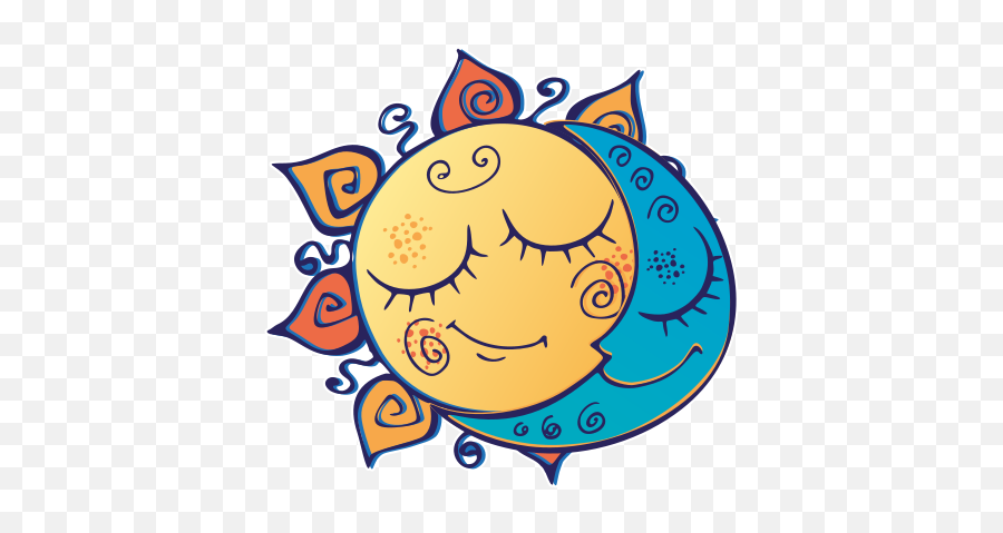 Weltraum Wandtattoo Schlafende Sonne - Happy Emoji,Was Bedeutet Emoji Alien