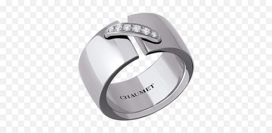 Chaumet Liens De Chaumet In 18ct White Gold Diamond Set - Bague Chaumet Lien Or Rose Emoji,Emotion Divine De Mauboussin