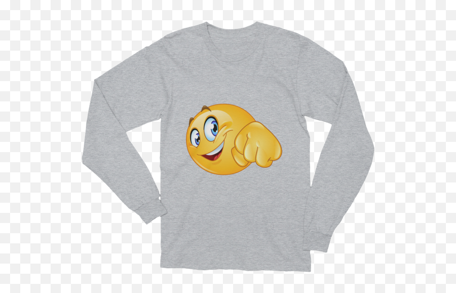 Unisex Fist Bump Emoji Long Sleeve T - Cursive Script Hope Tshirt,Fist Bump Emoji