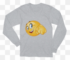 Unisex Fist Bump Emoji Long Sleeve T - Cursive Script Hope Tshirt,Fist Bump Emoji