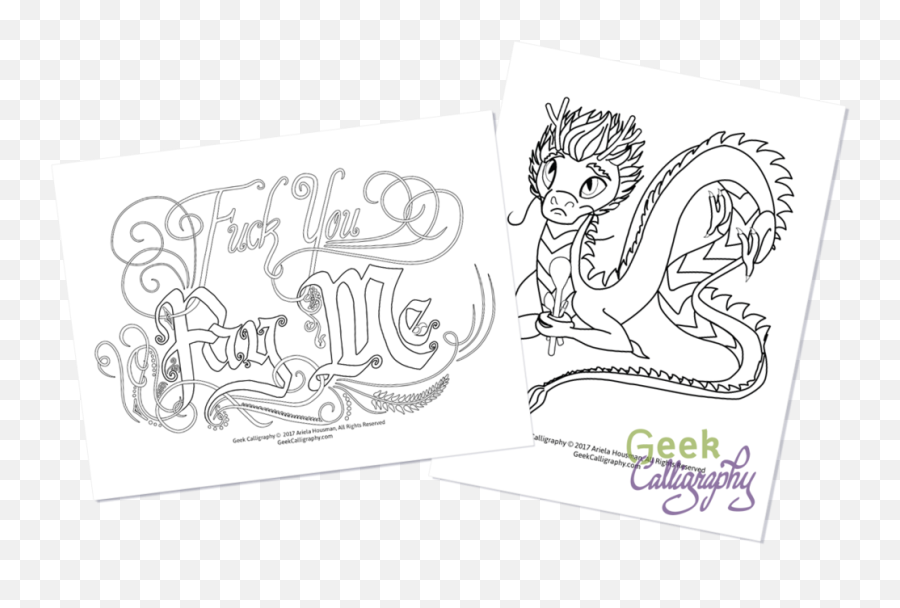 Blog U2014 Geek Calligraphy - Fictional Character Emoji,Ways To Draw Chibi Emotions