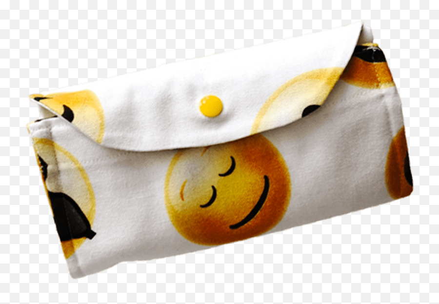 Bolsa De Tela Reutilizable - Emojis Happy,Collar De Emojis