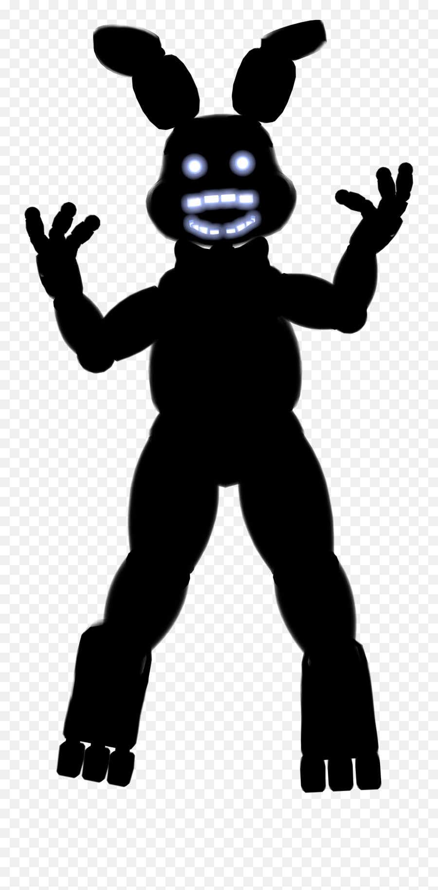 Shadow Bonnie - Fnaf Ar Shadow Bonnie Png Emoji,Dark Shadows Feeding On Human Emotions