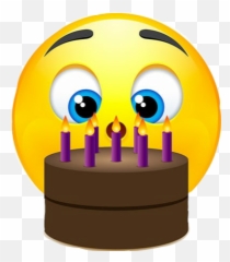 Happy Bday Sticker By Anita - Smiley Gateau D Anniversaire Emoji,Emoticon For Candle