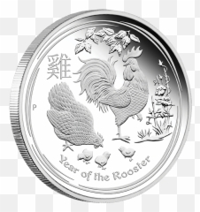 Products Archive - The Coin Shoppe Year Of The Rooster Silver Coin 2017 Proof Emoji,Chinese Rooster Emojis